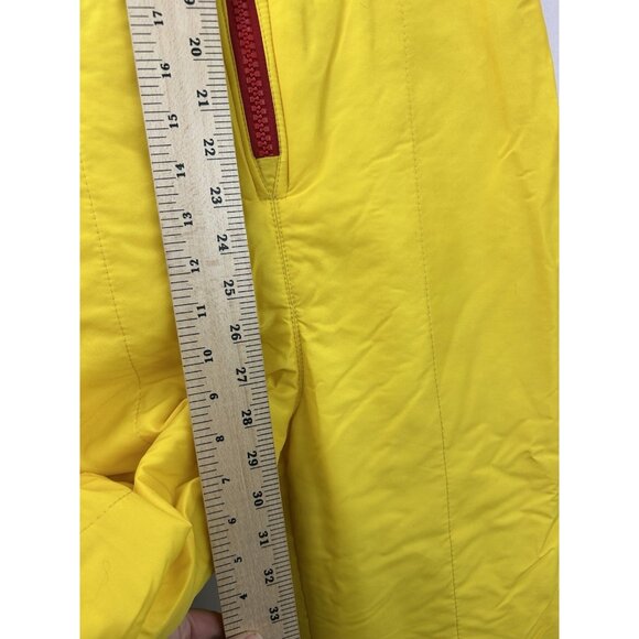 Vintage 70's Spinnerin by Gusti Womens Medium Ski Suit One Piece Orange/Yellow - Picture 10 of 16